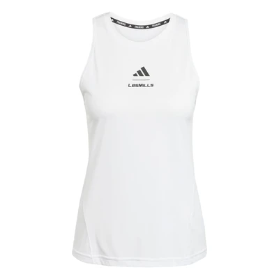 Afbeelding van adidas Performance Les Mills Graphic Tanktop Dames Wit S