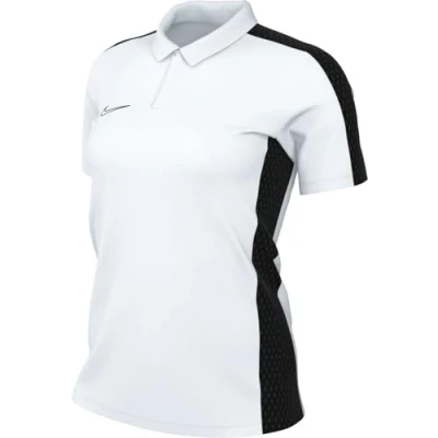 Afbeelding van Nike Performance Academy 23 Poloshirt, Dames, Maat: Small, White black