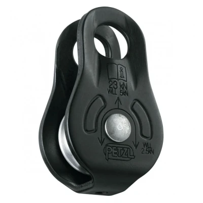 Afbeelding van Petzl Fixe compacte katrol met robuuste lagering zwart