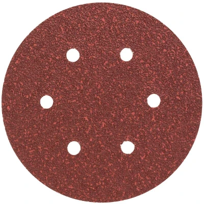Afbeelding van Bosch Accessoires Schuurblad Ø150 mm G40 WP 6 Gaten Velc 5 stuks 2609256A29