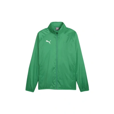Afbeelding van Puma Teamgoal ALL Weather Regenjas, Heren, Maat: Medium, Gruenweiss