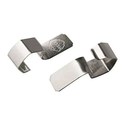Afbeelding van APS GH390 Weck glazen clips voor 4 glazen, metaal, 8 stuks set