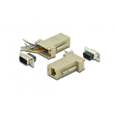 Afbeelding van Digitus D sub adapter stekker 9 polig RJ45 bus 1 stuk(s)