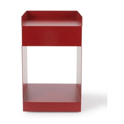 Afbeelding van &amp;Tradition Rotate SC73 bijzettafel 35 x cm Donkerrood