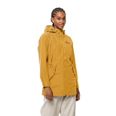 Afbeelding van Jack Wolfskin Dakar Parka, Dames, Maat: XS, Curry