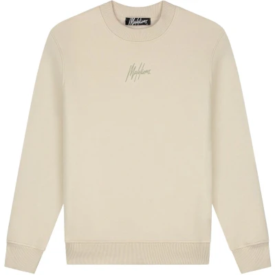 Afbeelding van Malelions Striped Signature Sweater Heren