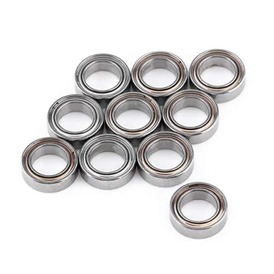 Afbeelding van MR85ZZ Kogellagers, 10 stks 5x8x2.5mm Dubbel afgeschermd Dragend Staal Miniatuur Kogellagers voor 3D Printer, Model Maken