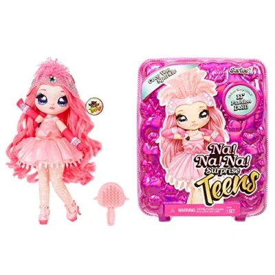 Afbeelding van Na Surprise Teens Fashion Pop, COCO VAN SPARKLE. Verzamelbare, grote, zachte pop met luxe outfit en accessoires. Series 1. Perfect cadeau voor jongen meisjes vanaf 5+ jaar