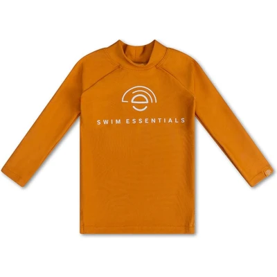 Afbeelding van Swim Essentials UV Zwemshirt Unisex Lange mouw Sea Star Bruin Maat 134/140