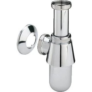 Afbeelding van Viega bekersifon met rozet 1.1/4&quot; x 32 mm messing chroom