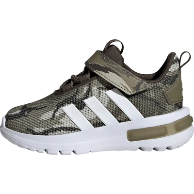 Afbeelding van adidas Sportswear Racer TR23 Babyschoenen voor kinderen, Maat: 20, olive strata cloud white shadow Kunststof/ textiel