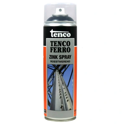 Afbeelding van Tenco Ferro Industrielak wit (RAL 9010) Grondverf en Menie