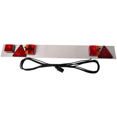 Afbeelding van Aanhangwagendirect Lichtbalk 122 cm 7 polig 8 meter hoofdkabel