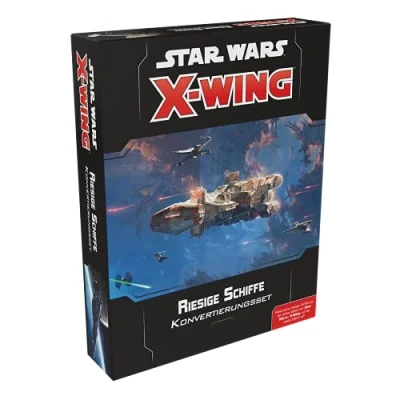 Afbeelding van Asmodee Fantasy Flight Games FFGD4144 SW: X Wing 2.Ed. Enorme schepen Convert. Uitbreiding, Expert Game, Duits
