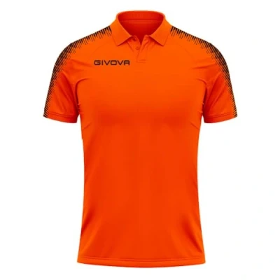 Afbeelding van GIVOVA Poloshirt, neonoranje/zwart, XXL