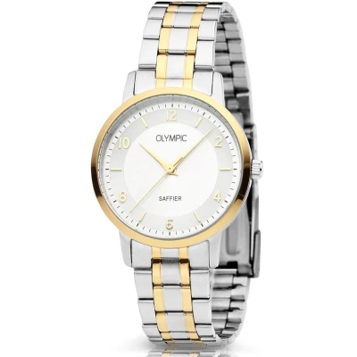 Afbeelding van Olympic OL26DSS139B ALBA Horloge Staal Bi color 29mm