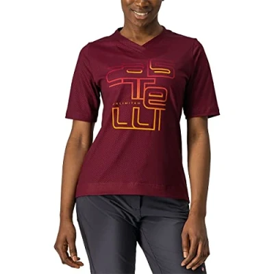 Afbeelding van CASTELLI Trail Tech W T shirt voor dames, Barbaresco Red, L