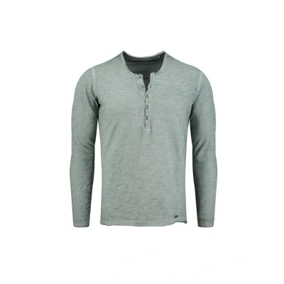 Afbeelding van Key Largo Ginger Longsleeve, Heren, Maat: Small, Faded moss