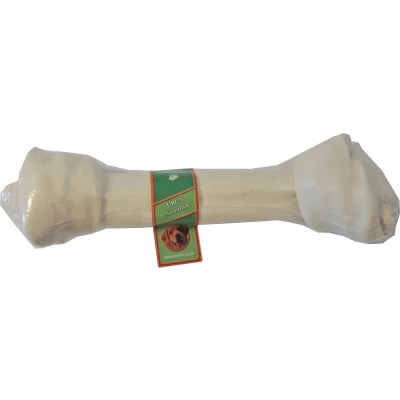 Afbeelding van Knoopkluif wit 26 cm met banderol Gebr. de Boon