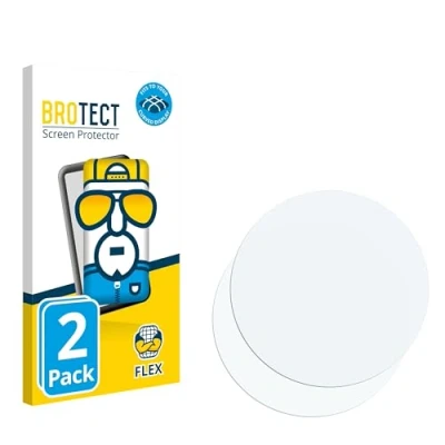 Afbeelding van BROTECT Screenprotector voor Casio W 216H 1AV Folie Beschermfolie transparant volledig dekking (2 Stuks)