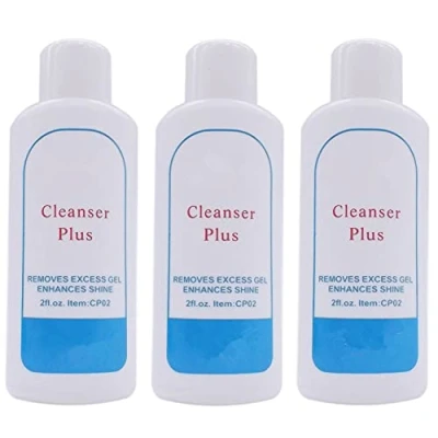 Afbeelding van Warm Girl 3pcs nagellak residureiniger 60 ml, voorbereiding en nazorg, UV led manicure gel basisdoekje, multifunctioneel voor het desinfecteren van nagelplaten verwijderen kleverige lagen