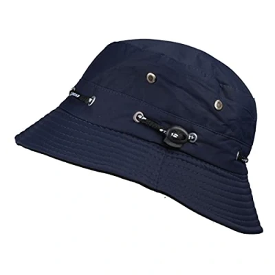 Afbeelding van TOUTACOO, Verstelbare Zomermuts, Zomerhoed, Bob uni Sport Gemengd (Blauw)
