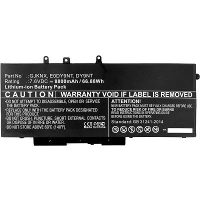 Afbeelding van MBXDE BA0145 Notebook accu component voor notebook, Dell Latitude 14 5491 15 5591 5280 5290 5480 5490 5495 5580 5590 Precision 3520 3530