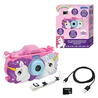 Afbeelding van LEXIBOOK Pocket Starcam Unicorn Mijn eerste 3D camera