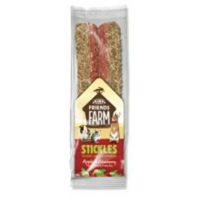 Afbeelding van 8x Tiny Friends Farm Knaagdierstick Appel Veenbes 100 gr