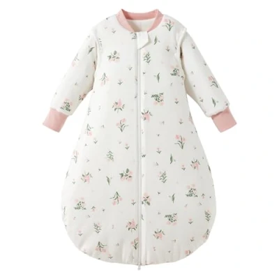 Afbeelding van Duomiaomiao slaapzak voor baby&#039;s, het hele jaar, 3,5 TOG, 100% katoen, babyslaapzak winter, meisjesslaapzak pasgeborenen, jongens, slaapzak, warme kinderen, 100