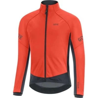 Afbeelding van GORE WEAR Thermo fietsjack voor heren, C3, TEX INFINIUM, M, vuurrood/zwart
