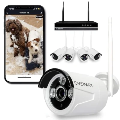 Afbeelding van Overmax Camspot 4.0 IP camera Weerbestendigheid IP66 norm Ingebouwde microfoon