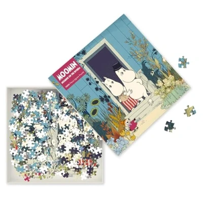 Afbeelding van Puzzle Tove Jansson, Die Mumins an der Riviera: Unser faszinierendes, hochwertiges 1.000 teiliges (73,5 cm x 51,0 cm) in stabiler Kartonverpackung