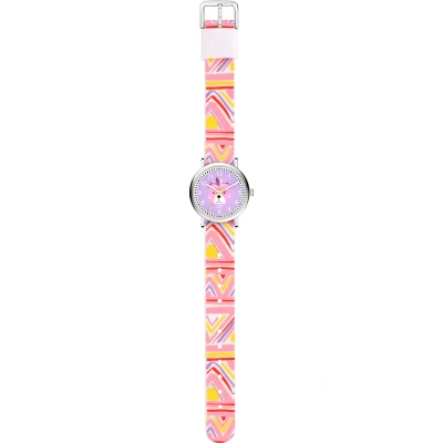 Afbeelding van Cool Time Kids polshorloge met nylon armband, Meerkleurig, Eén maat, modern