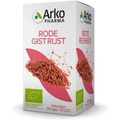 Afbeelding van Arkocaps Rode Gist Rijst Capsules 150CP