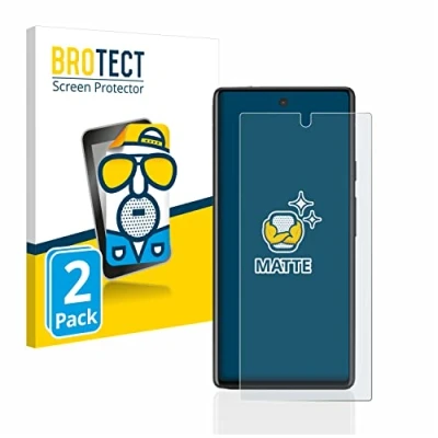Afbeelding van BROTECT (2 Stuks) Antireflecterende Beschermfolie voor Google Pixel 6a Anti Glare Screen Protector, Mat, Ontspiegelend