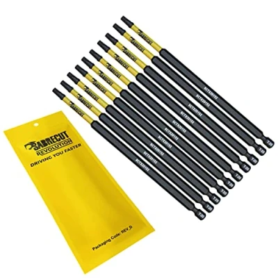 Afbeelding van 10 x SabreCut SCTX20152_10 152 mm T20 TX20 magnetische slagschroevendraaier Bits Set Torx Heavy Duty Compatibel met Dewalt Milwaukee Bosch Makita en meer