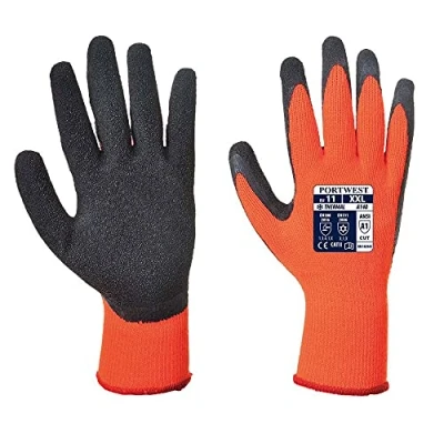 Afbeelding van Thermische Handschoen met Grip maat Large, OrBk