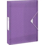 Afbeelding van Esselte Colour&#039;Breeze Dossiermap Sorteermap voor A4 Documenten Rugbreedte van 25 mm Lavendel