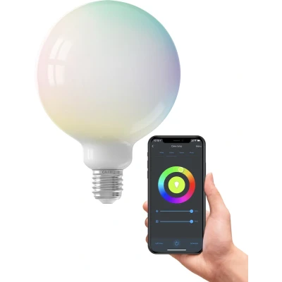 Afbeelding van Slimme lamp E27 Calex Smart Home Globe (LED, 5.5W, 240lm, 1800 3000K, RGB, Dimbaar)