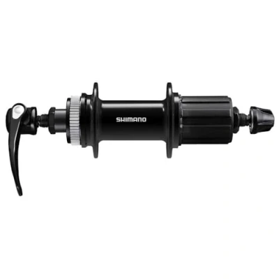 Afbeelding van Shimano Fh qc400 cassettenaaf centerlock 8 11 speed 135/36 zwart