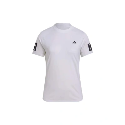 Afbeelding van adidas Performance Club 3 Stripes Tennis Climacool T shirt Dames Zwart 2XS