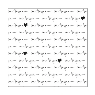 Afbeelding van Vaessen Creative Embossjabloon folder, harten met harten, voor het toevoegen van structuren, patronen en achtergronden op kaarten of scrapbookpagina&#039;s, 15 x cm