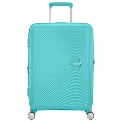Afbeelding van American Tourister Soundbox Spinner 67 Expandable poolside blue Harde Koffer