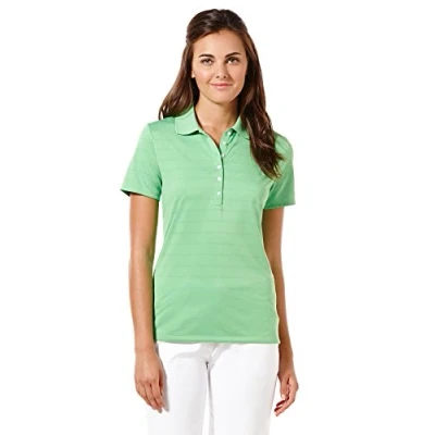 Afbeelding van Callaway Opti Dri™ Performance golfpoloshirt met korte mouwen voor dames (maat Small 3X Plus), Levendig Groen, XL