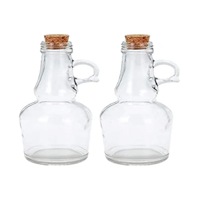 Afbeelding van 2x stuks Tafeldecoratie olie/azijn flessen 250 ml Olie en azijnstellen