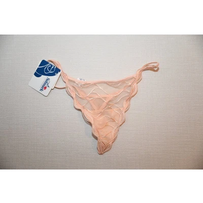Afbeelding van Selmark Lingerie Amanay string XS XXL zalm roze L