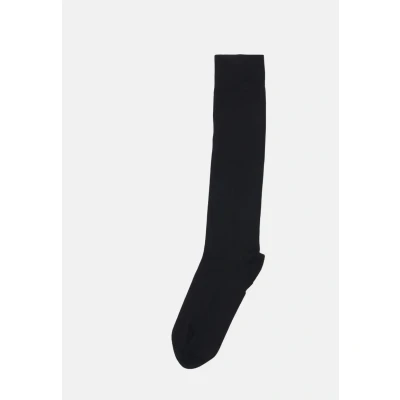 Afbeelding van Falke Sensitive London Softtop Suitable FOR Diabetics Kniekousen, Dames, Maat: 39 42, Black