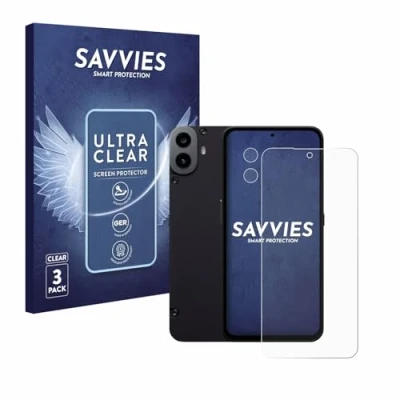 Afbeelding van Savvies (6 Stuks) Schermbeschermer voor Nothing CMF Phone 1 (Voor+Camera) Screen Protector Ultra Transparant
