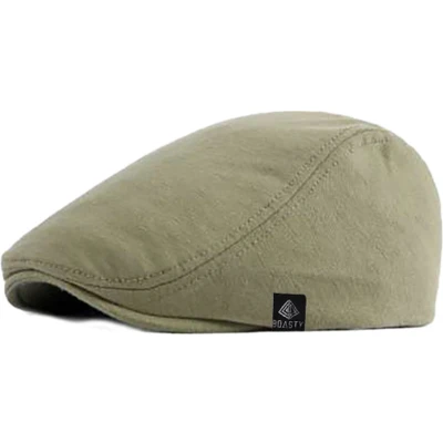 Afbeelding van Flat Caps olijfgroen Coppola cap Heren Pet Baret Kleding Cadeau Man One Size kerstcadeau